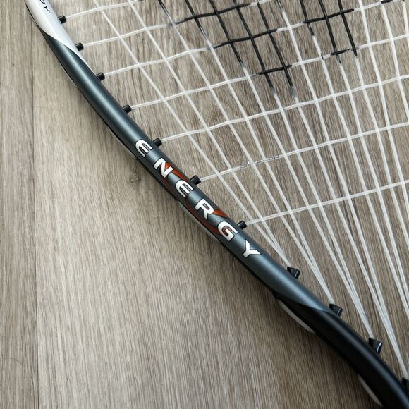 Ektelon Energy Powerfan Racquetball Racquet Power Level 900 Oversize 105 w/ Bag - Picture 4 of 10